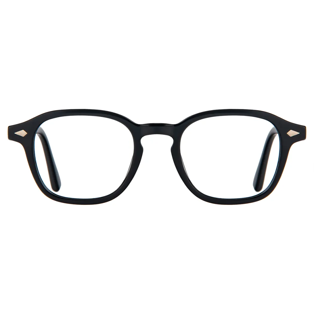 Rectangle Black Eyeglasses