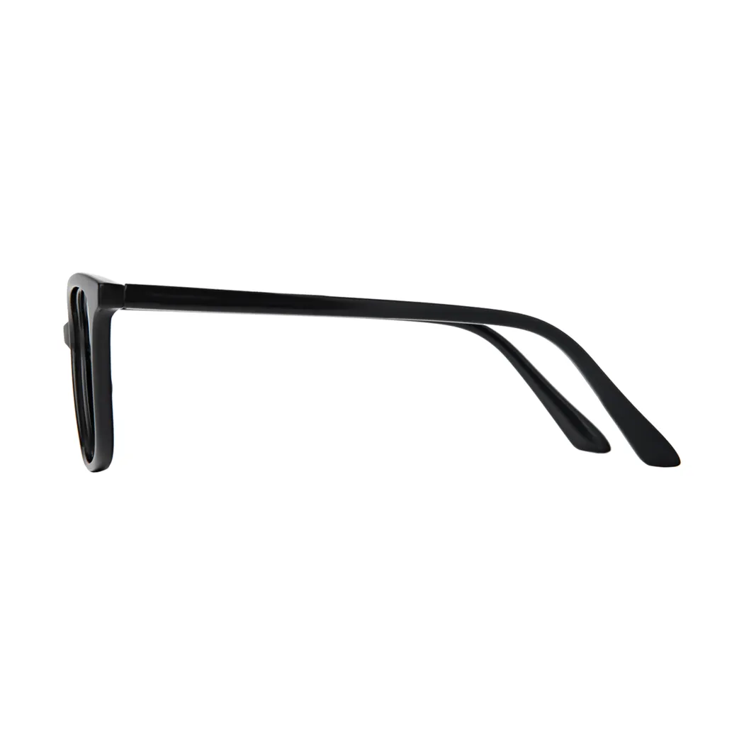 Rectangle Black Eyeglasses