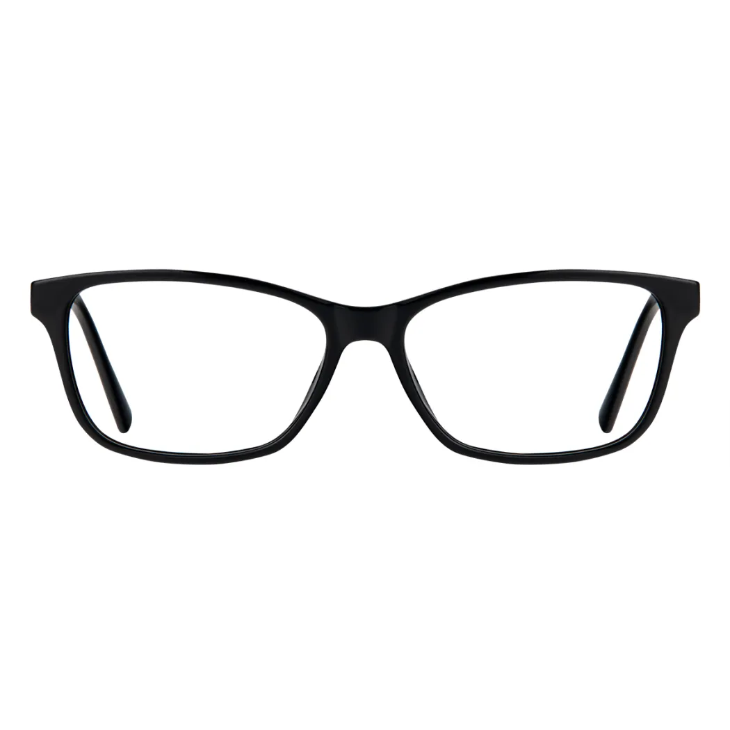 Rectangle Black Eyeglasses