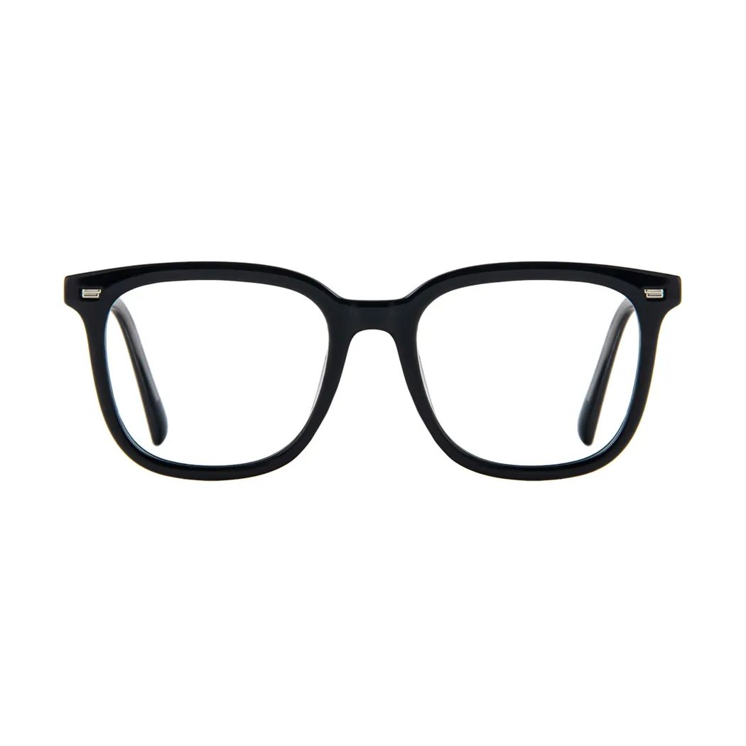 Square Black/Clear Reading Glasses