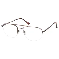 Aviator Brown Eyeglasses