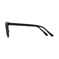Cat-eye Black/Green Eyeglasses