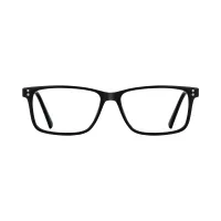 Rectangle Black Eyeglasses