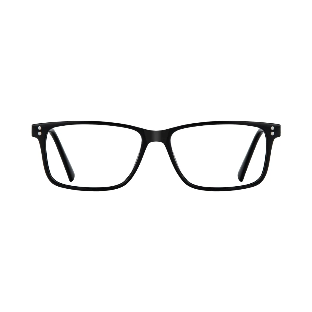 Rectangle Black Eyeglasses