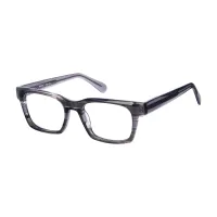 Square Black/Gray Eyeglasses