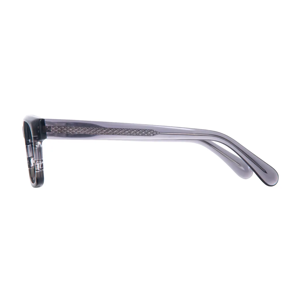 Square Black/Gray Eyeglasses