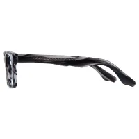 Rectangle Black/Gray Eyeglasses