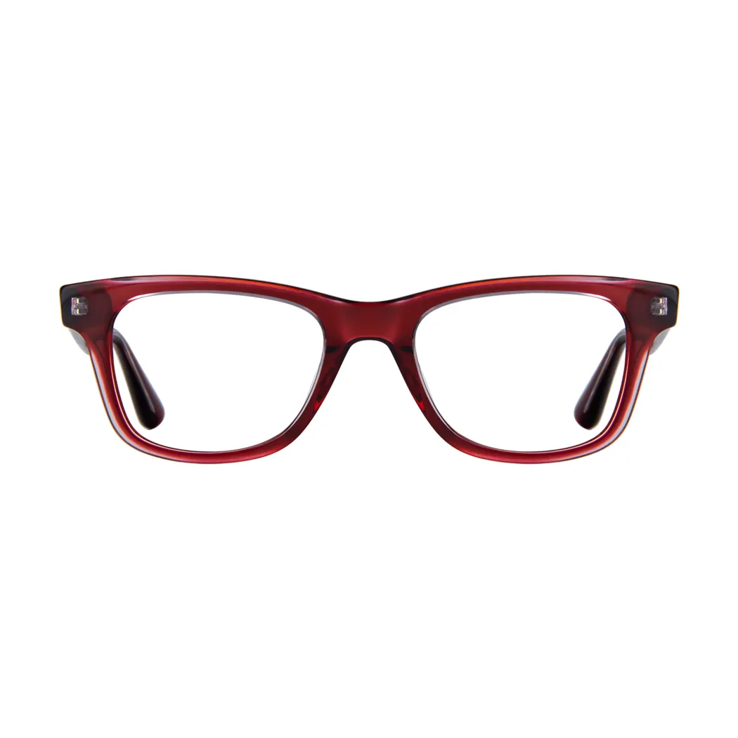 Rectangle Wine Eyeglasses