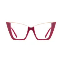 Cat-eye Red Eyeglasses