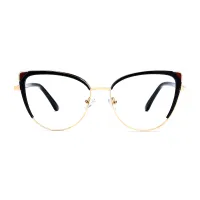 Cat-eye Black Eyeglasses