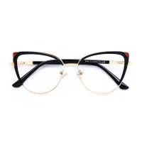 Cat-eye Black Eyeglasses