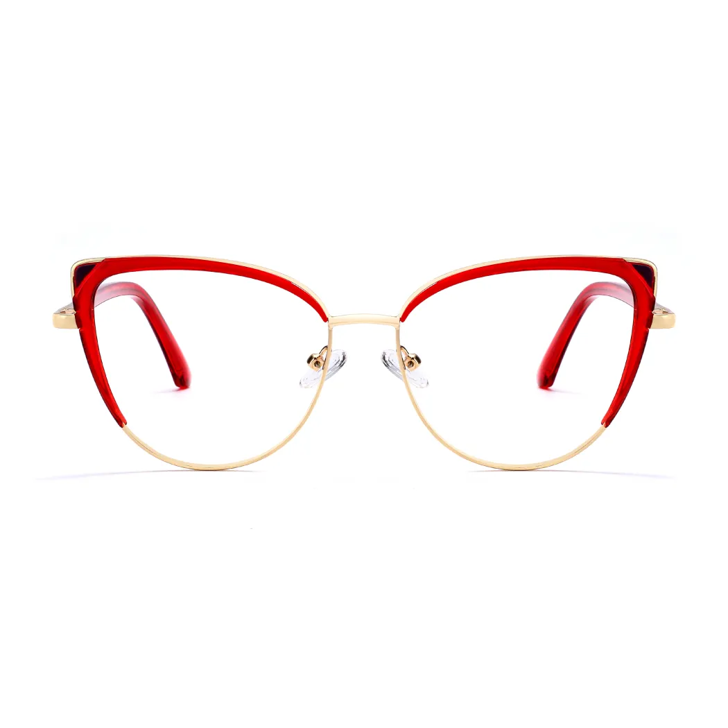 Cat-eye Red Eyeglasses