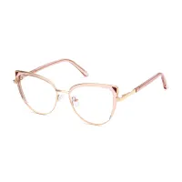 Cat-eye Pale Pink Eyeglasses