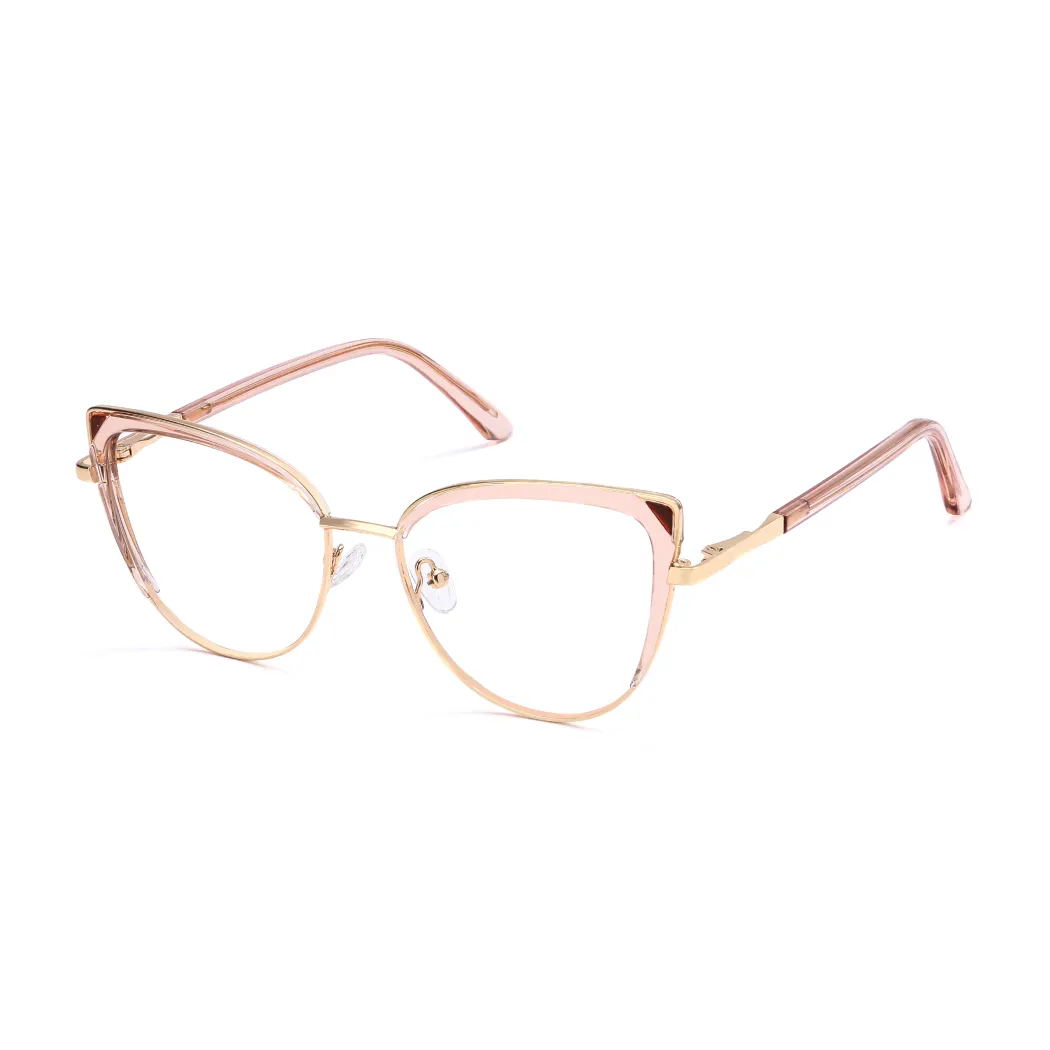Cat-eye Pale Pink Eyeglasses