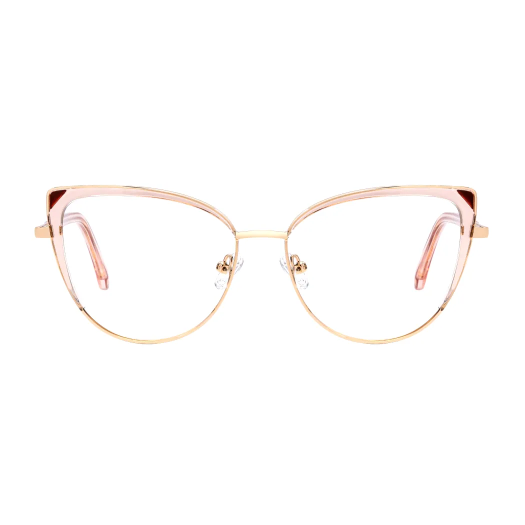 Cat-eye Pale Pink Eyeglasses