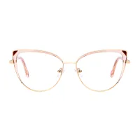 Cat-eye Pale Pink Eyeglasses