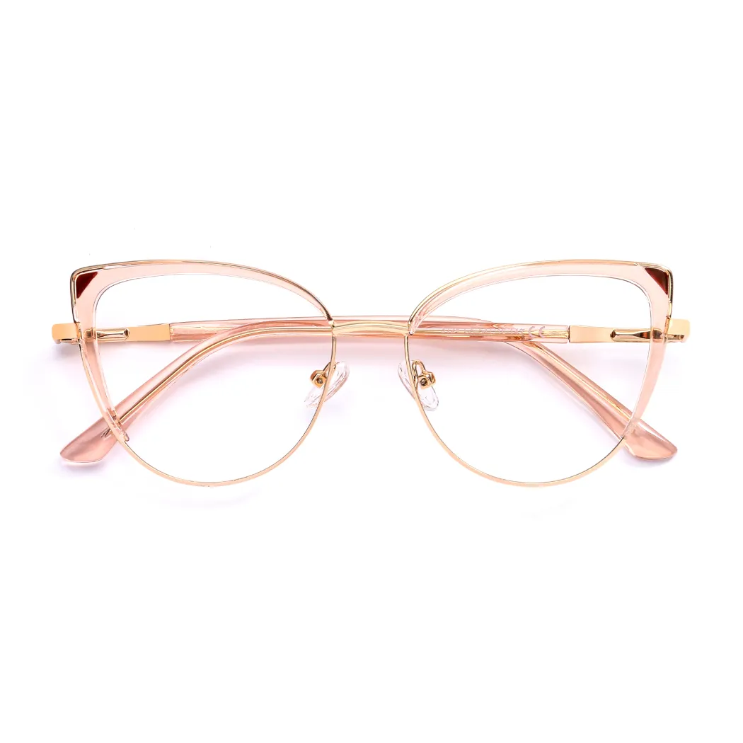 Cat-eye Pale Pink Eyeglasses