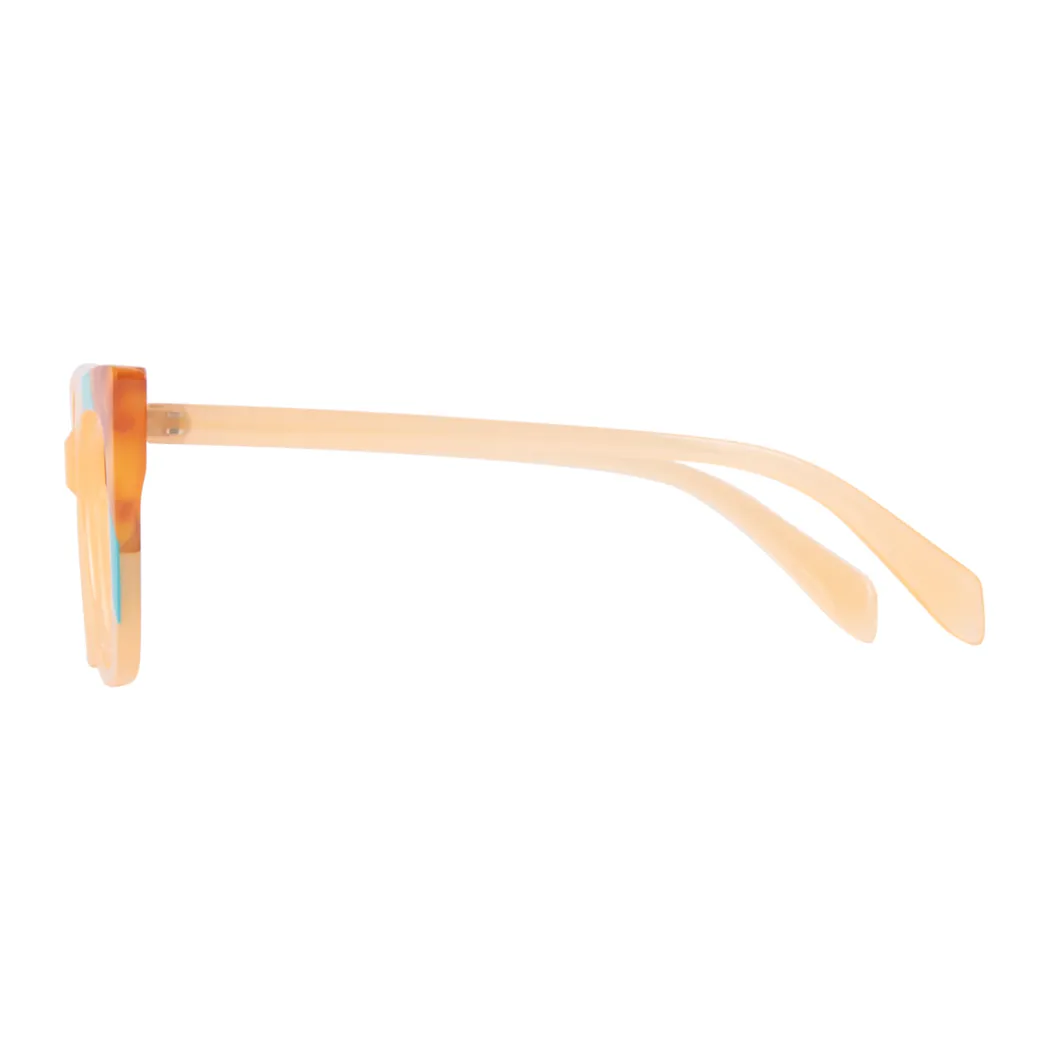 Cat-eye Yellow/Tortoiseshell Eyeglasses