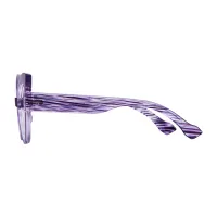 Cat-eye Purple Eyeglasses
