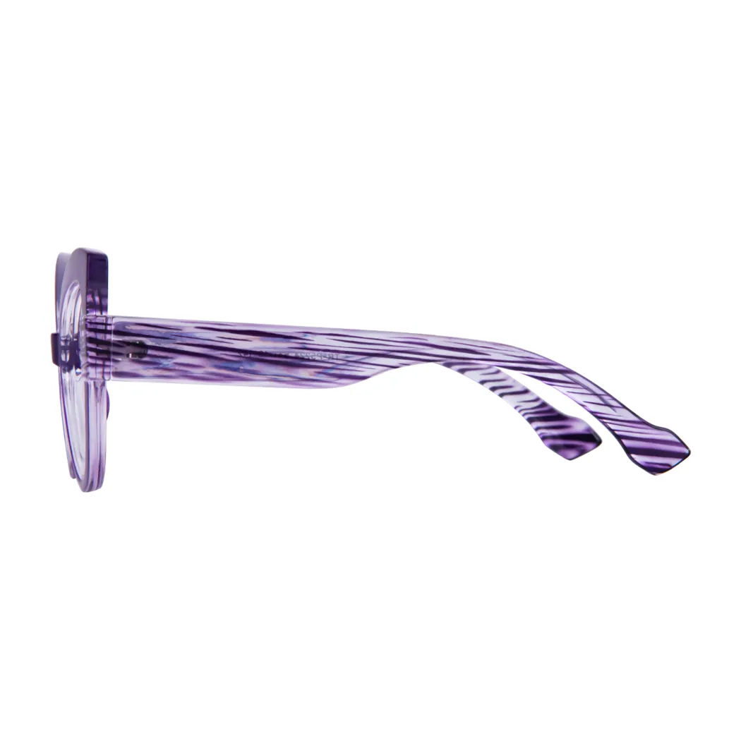 Cat-eye Purple Eyeglasses