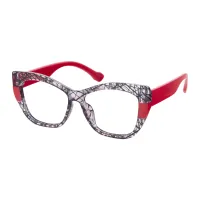 Cat-eye White Tortoiseshell Eyeglasses