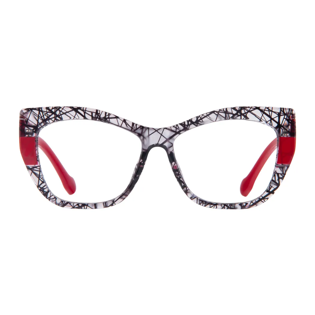 Cat-eye White Tortoiseshell Eyeglasses