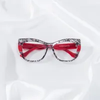 Cat-eye White Tortoiseshell Eyeglasses