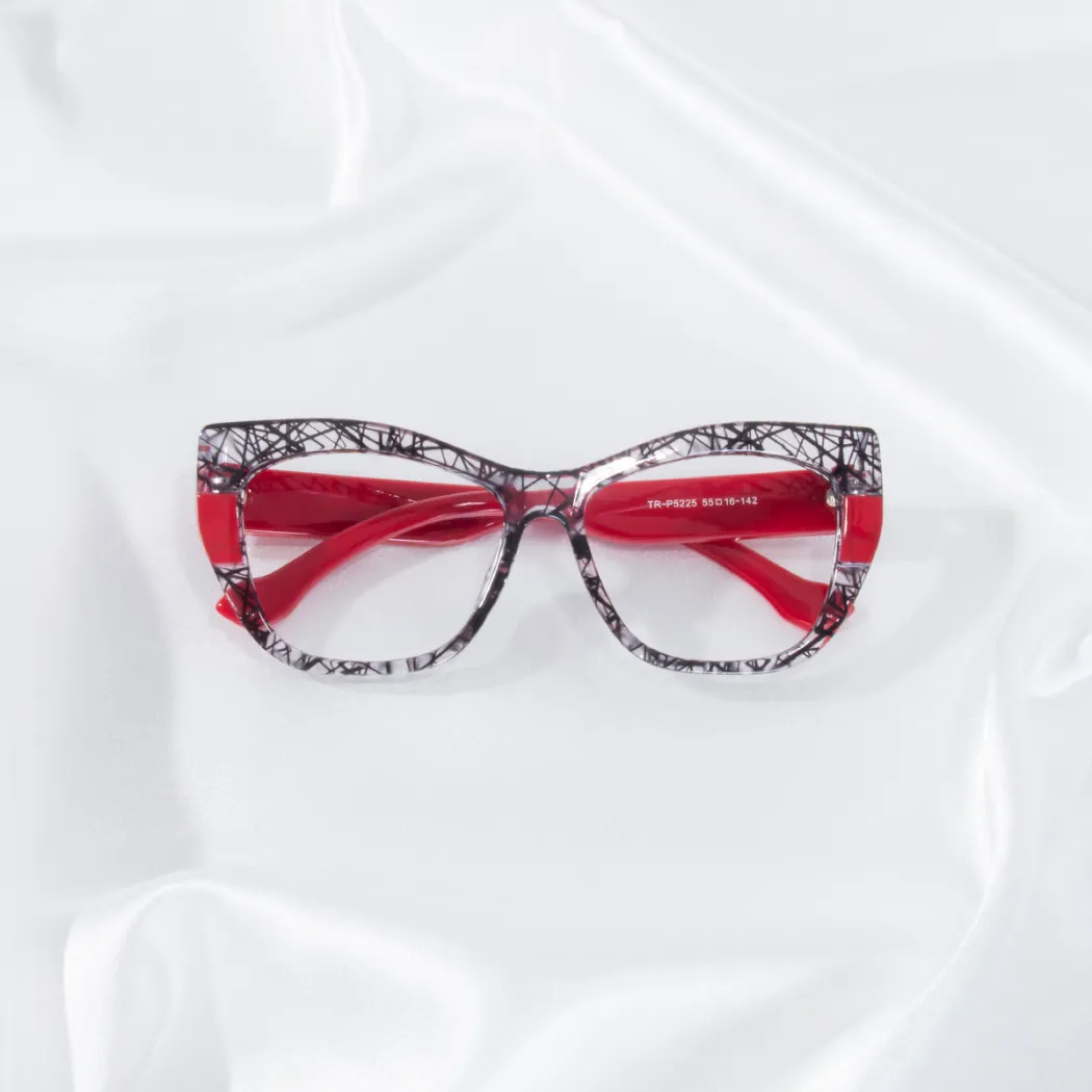 Cat-eye White Tortoiseshell Eyeglasses