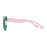 Cat-eye Green Eyeglasses