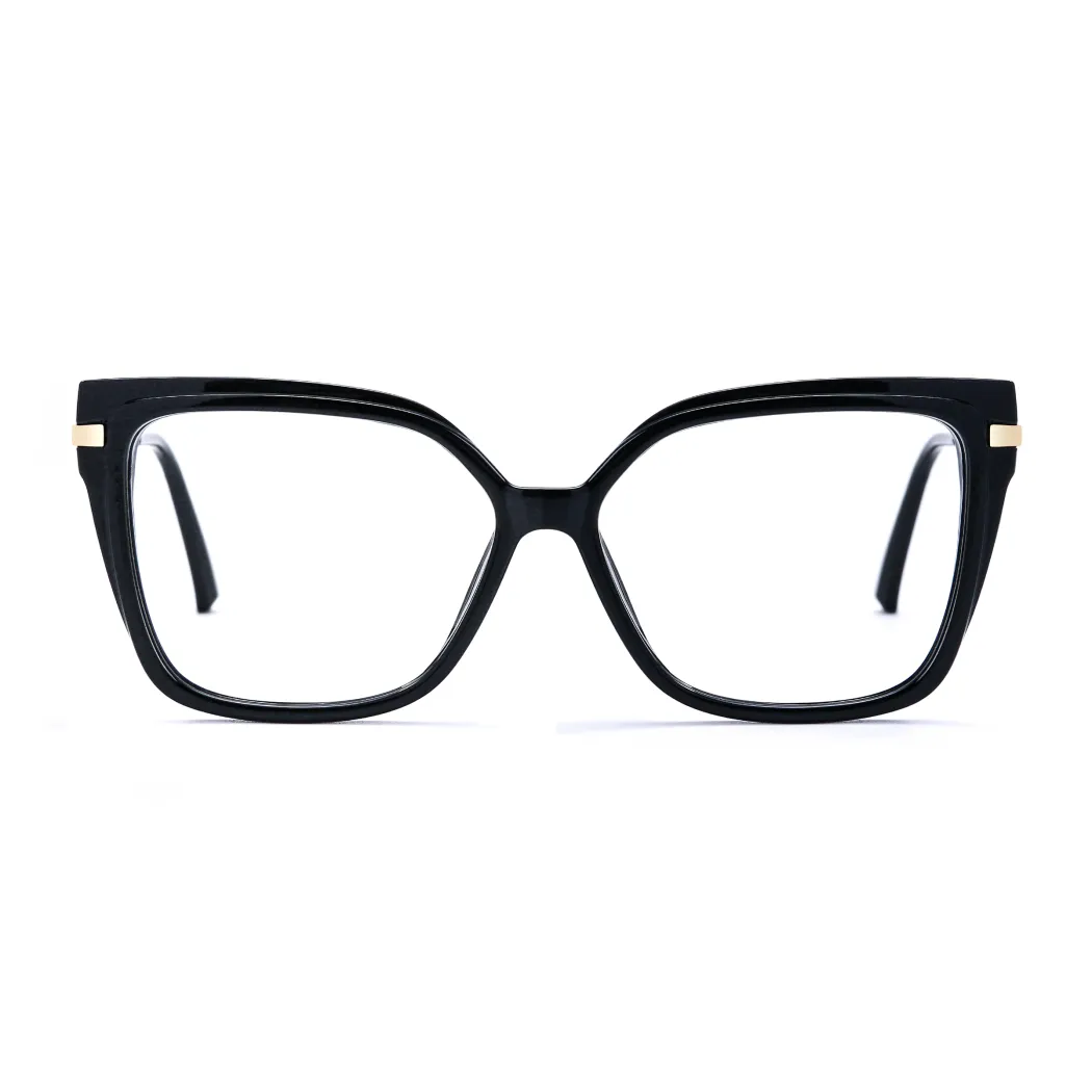 Square Black Eyeglasses