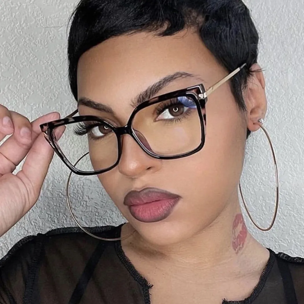 Square Black Eyeglasses