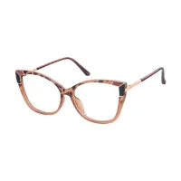 Cat-eye Tortoiseshell/Brown Eyeglasses