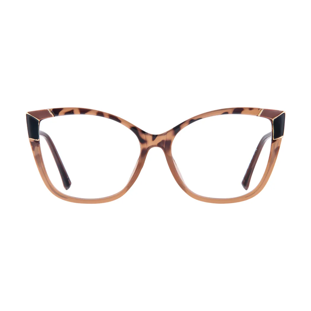 Cat-eye Tortoiseshell/Brown Eyeglasses