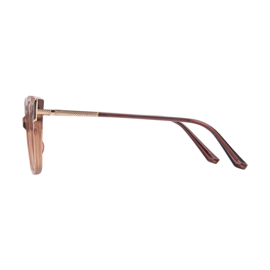 Cat-eye Tortoiseshell/Brown Eyeglasses