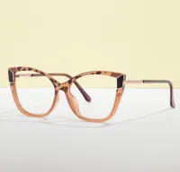 Cat-eye Tortoiseshell/Brown Eyeglasses