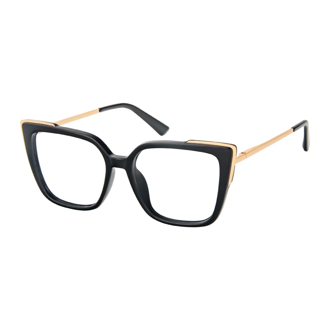 Square Black Eyeglasses