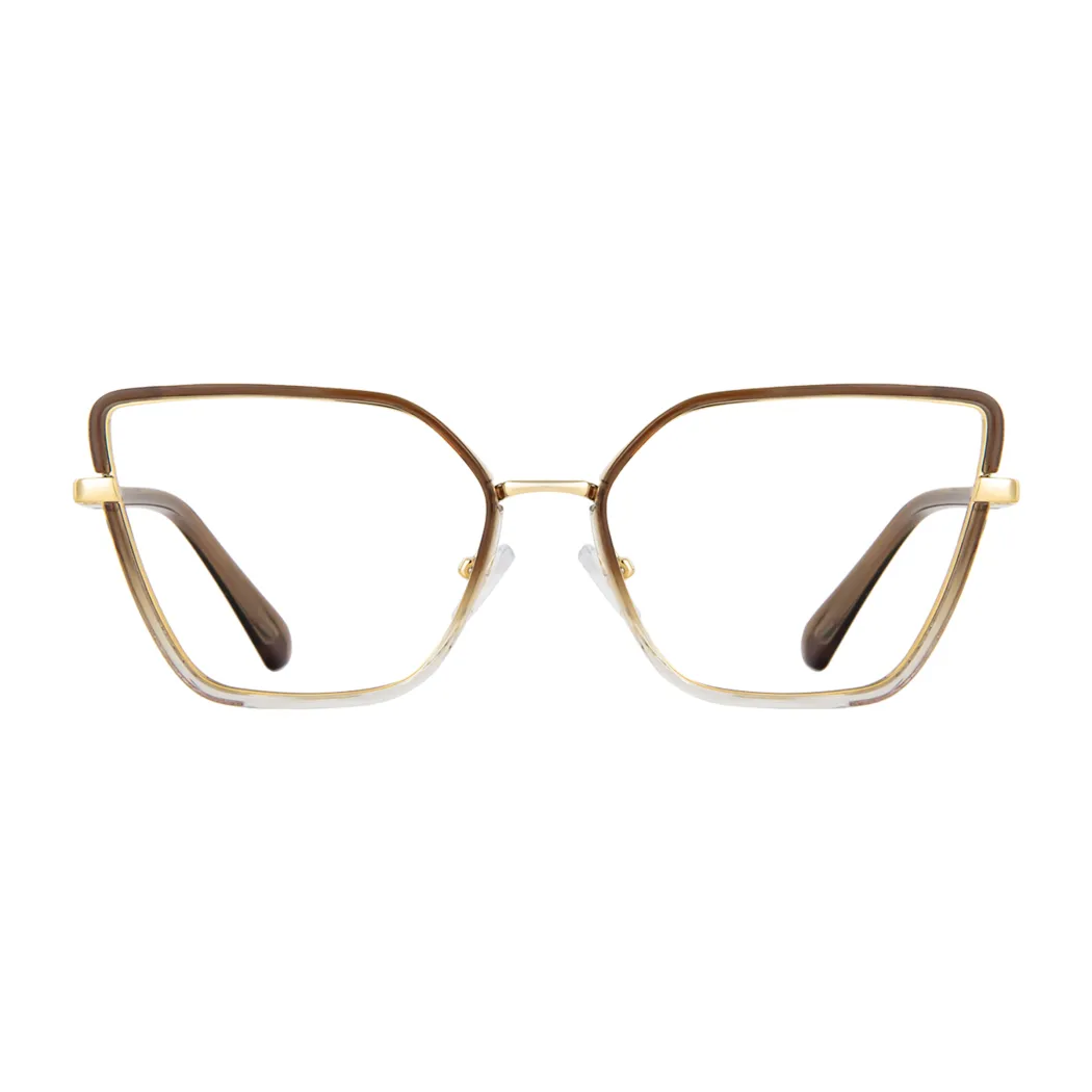 Square Green/Clear Eyeglasses