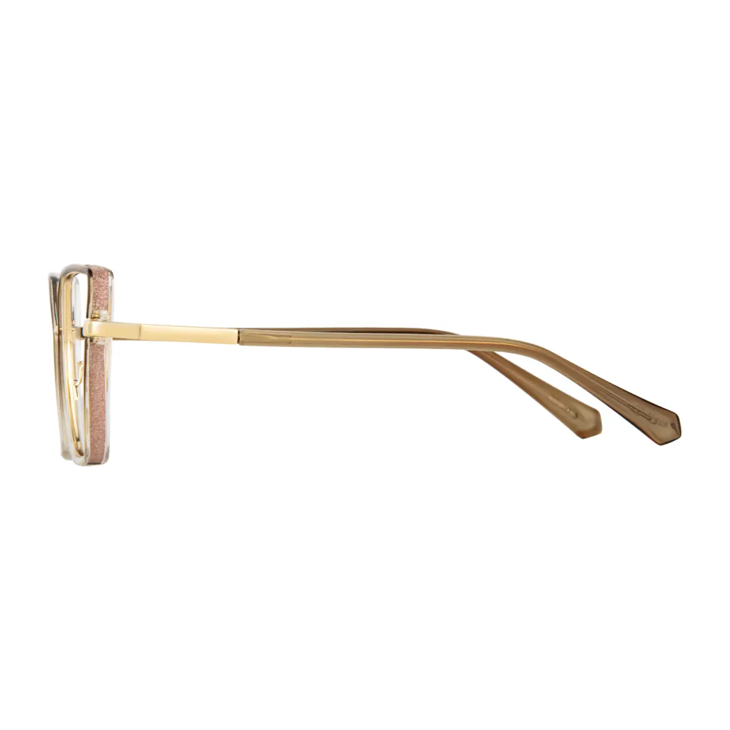 Square Green/Clear Eyeglasses