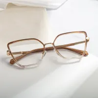 Square Green/Clear Eyeglasses
