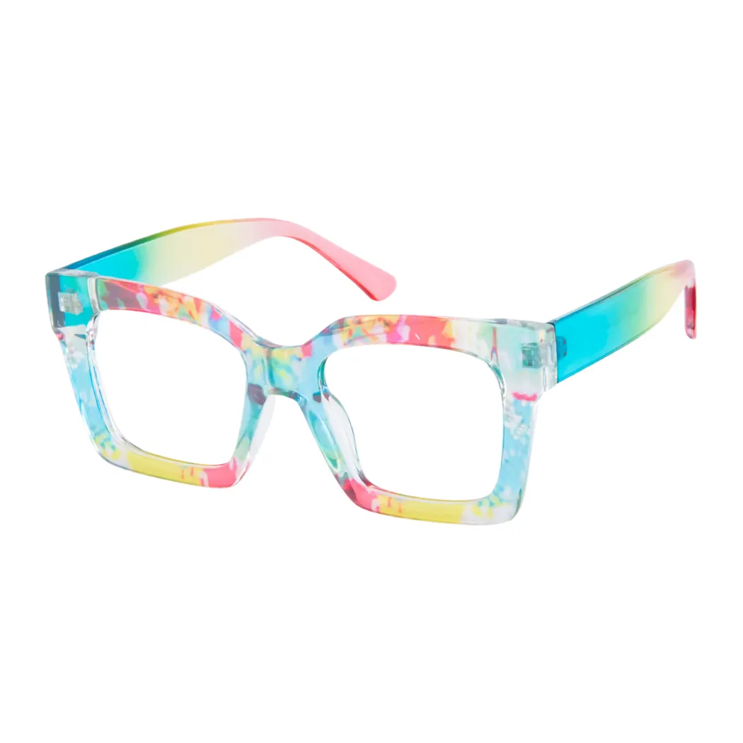 Square Multicolor Eyeglasses