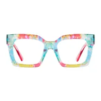 Square Multicolor Eyeglasses