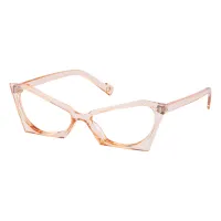 Cat-eye Transparent Pink Eyeglasses