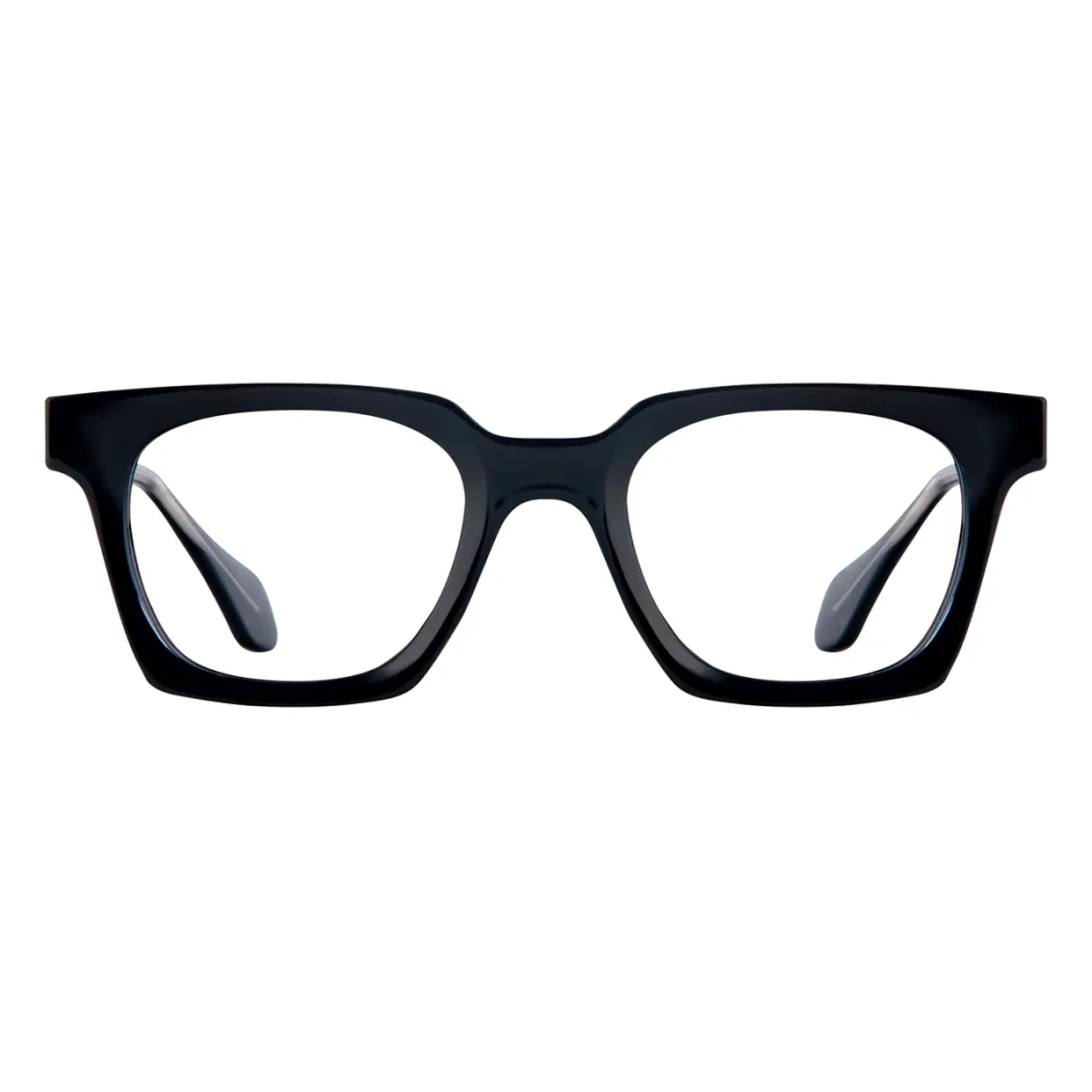 Square Black Eyeglasses