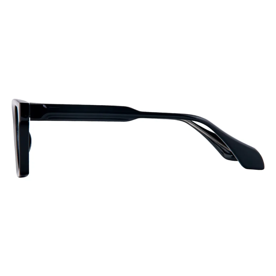 Square Black Eyeglasses