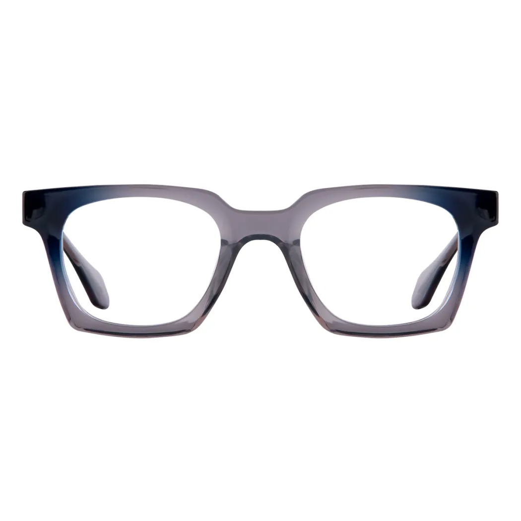 Square Grey Eyeglasses