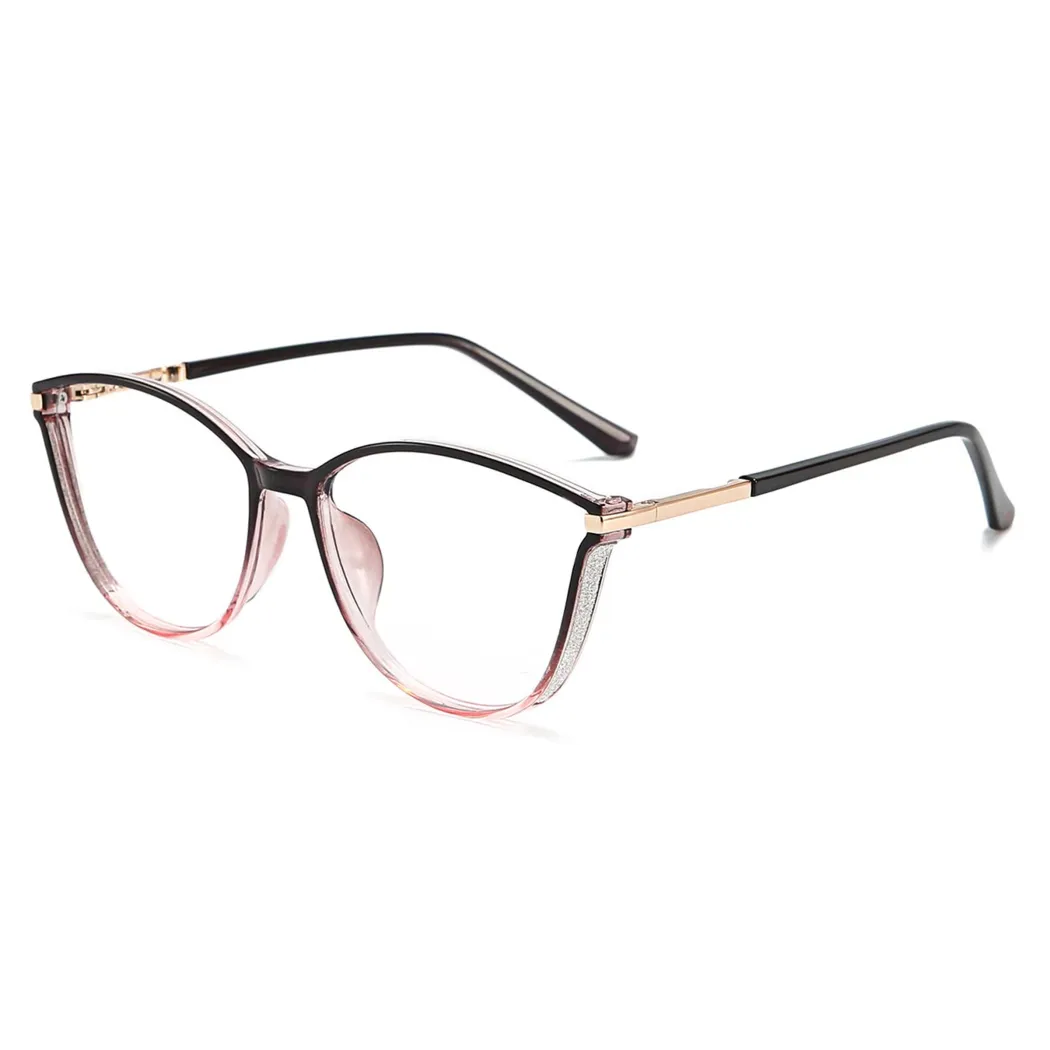 Cat-eye Gradient Pink Eyeglasses