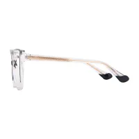 Square Blue/Gray Eyeglasses