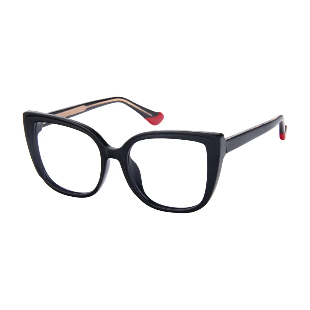 Square Black Eyeglasses