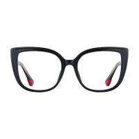Square Black Eyeglasses