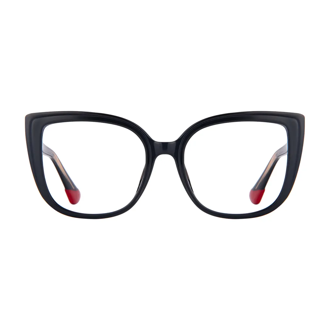 Square Black Eyeglasses